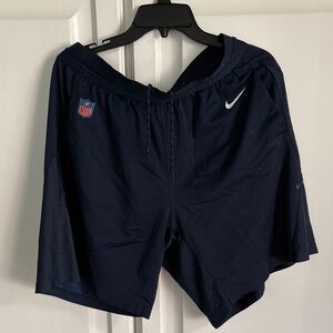 Nike Dallas Cowboys On Field Apparel Dry Fit shorts with pockets